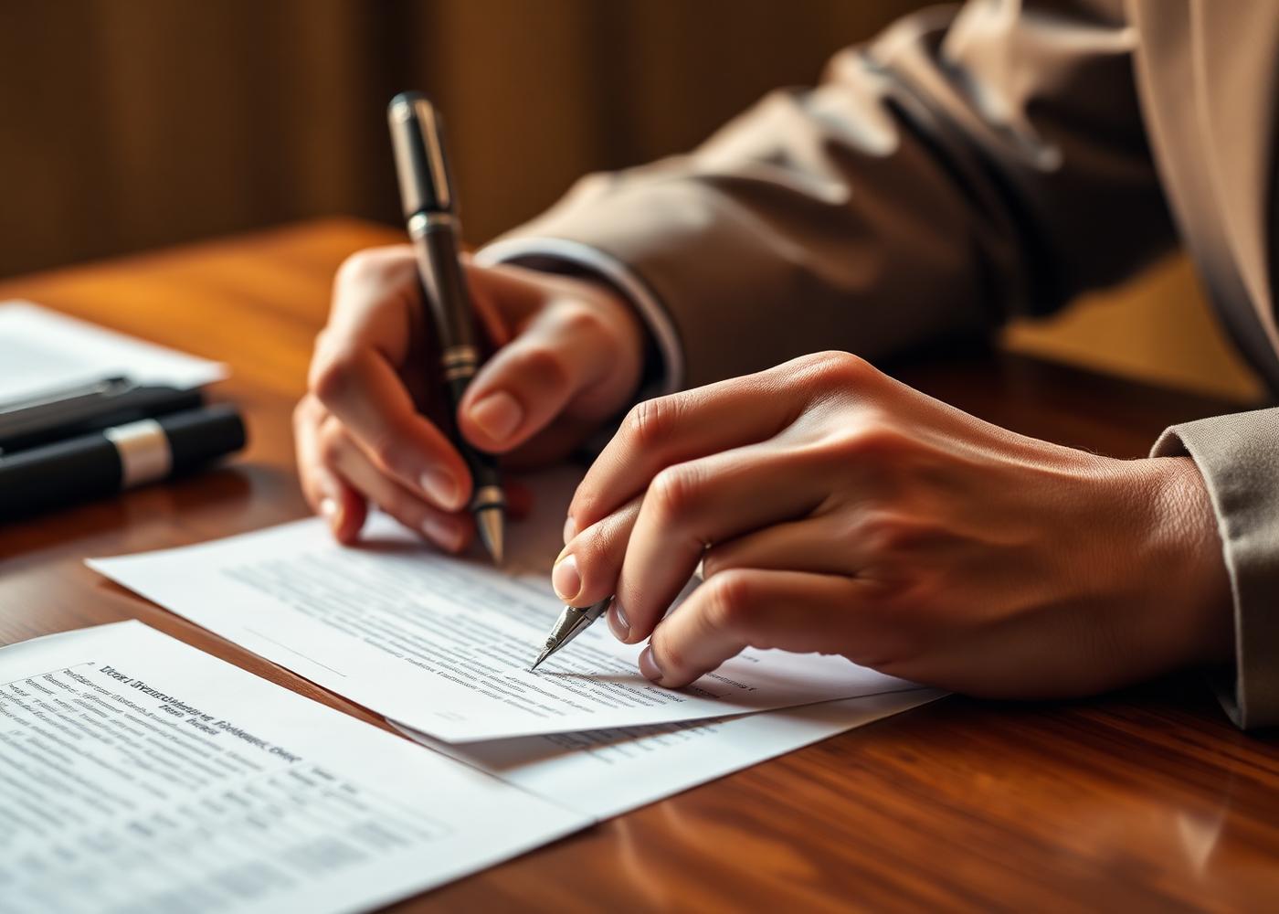 Signing incorporation documents